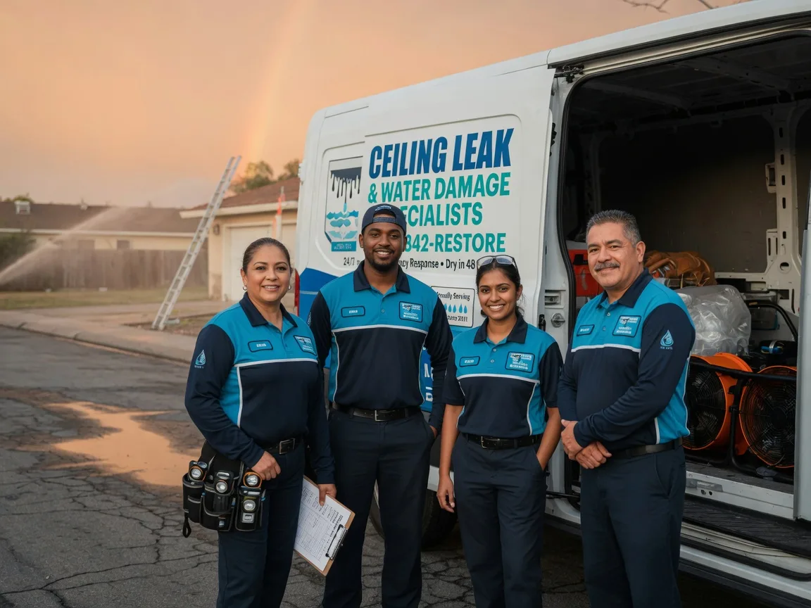 Ceiling Leak Cleanup company in Rowe, NM